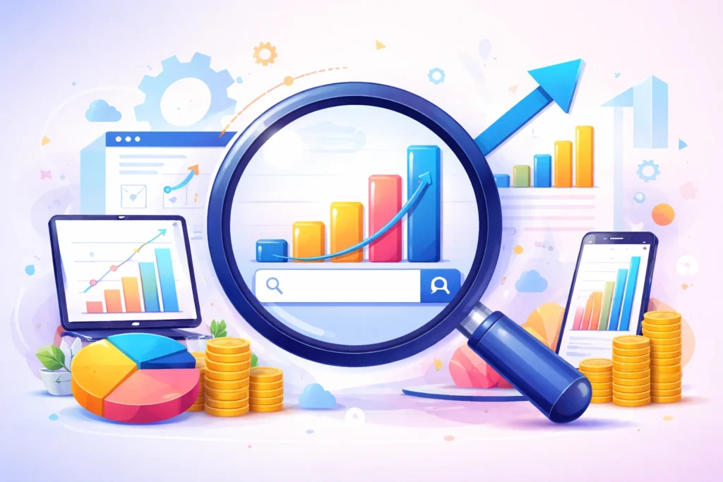 검색 순위 변동